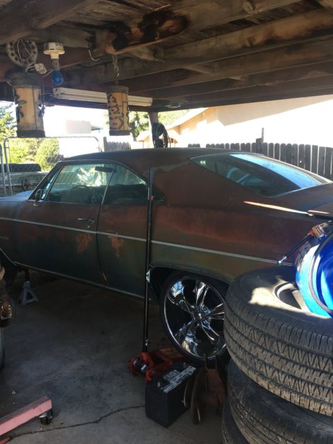 1966 Rust brown gold Chevrolet Impala Coupe