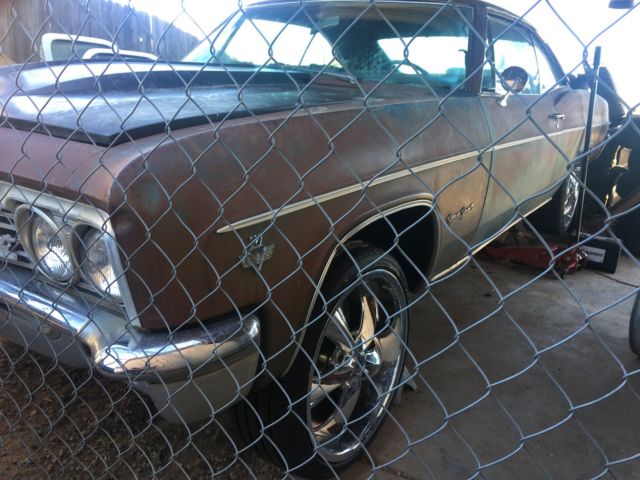 1966 Rust brown gold Chevrolet Impala Coupe