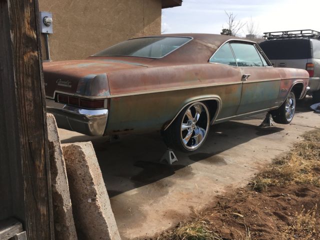 1966 Rust brown gold Chevrolet Impala Coupe