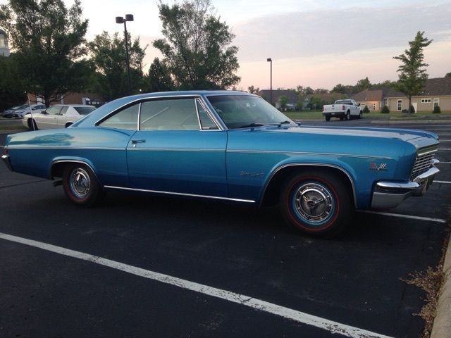 1966 Marina Blue Chevrolet Impala Coupe