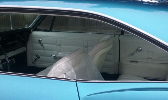 1966 Blue Chevrolet Impala Coupe