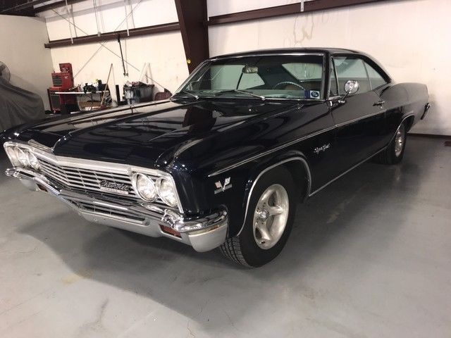 1966 Blue Chevrolet Impala Coupe