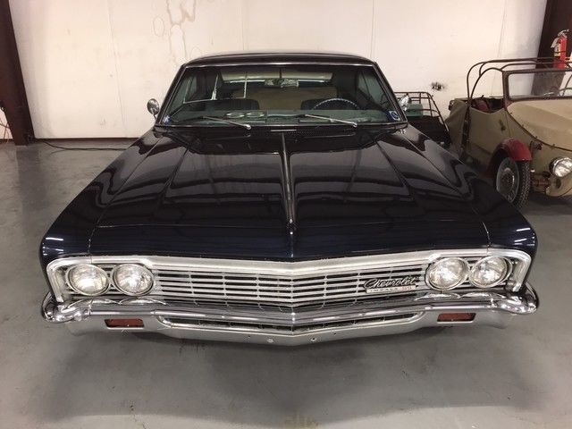 1966 Blue Chevrolet Impala Coupe