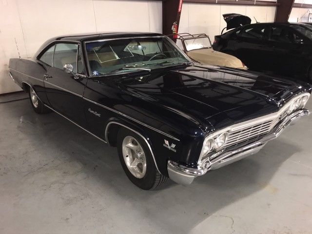 1966 Blue Chevrolet Impala Coupe