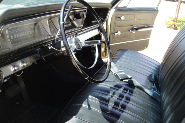 1966 Yellow Chevrolet Impala Station Wagon