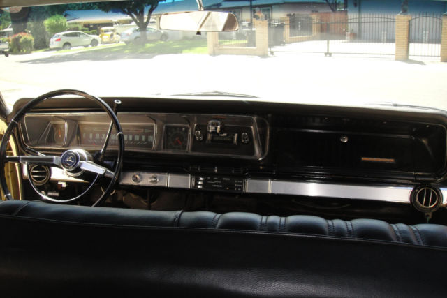 1966 Yellow Chevrolet Impala Station Wagon