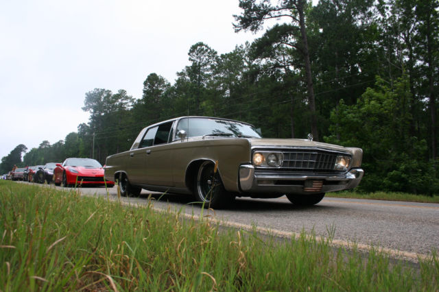 1966 Gold Chrysler Imperial Sedan