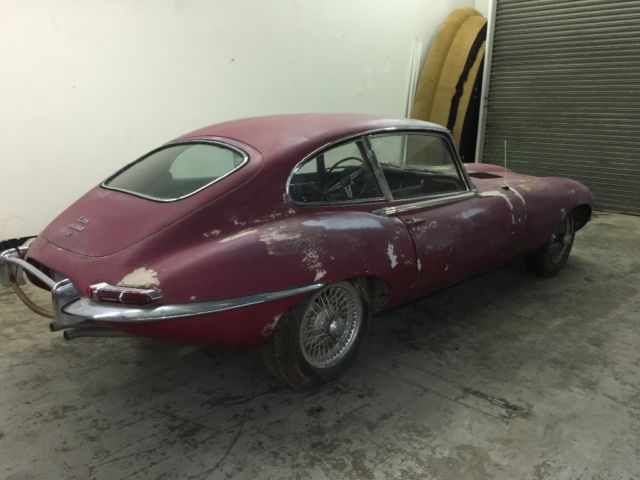 1966 Silver Jaguar E-Type Coupe
