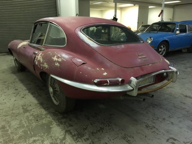 1966 Silver Jaguar E-Type Coupe