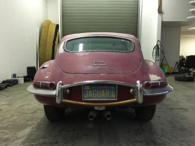 1966 Silver Jaguar E-Type Coupe