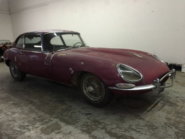 1966 Silver Jaguar E-Type Coupe