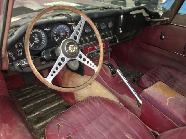 1966 Silver Jaguar E-Type Coupe