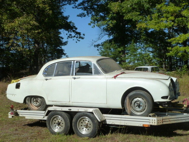 1966 White Jaguar S-Type
