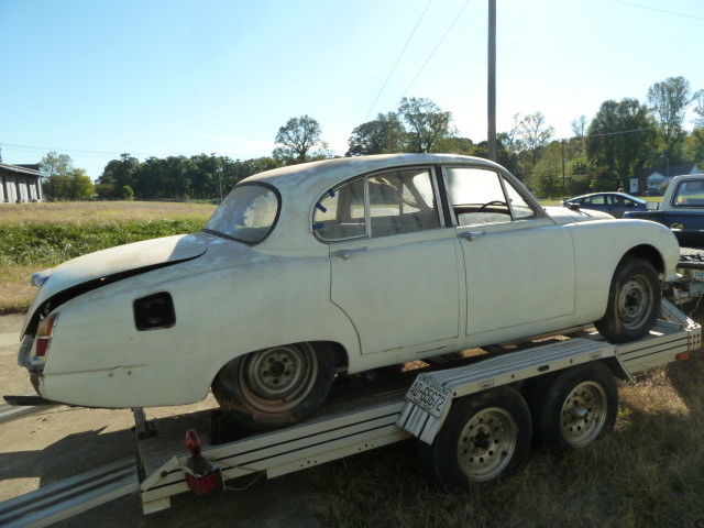 1966 White Jaguar S-Type