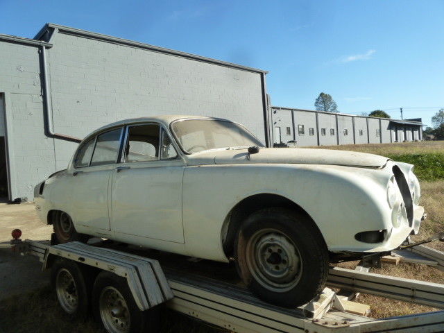 1966 White Jaguar S-Type