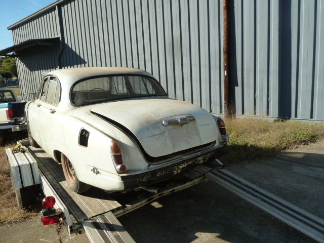 1966 White Jaguar S-Type