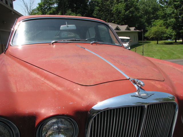 1966 Red Jaguar Other Sedan
