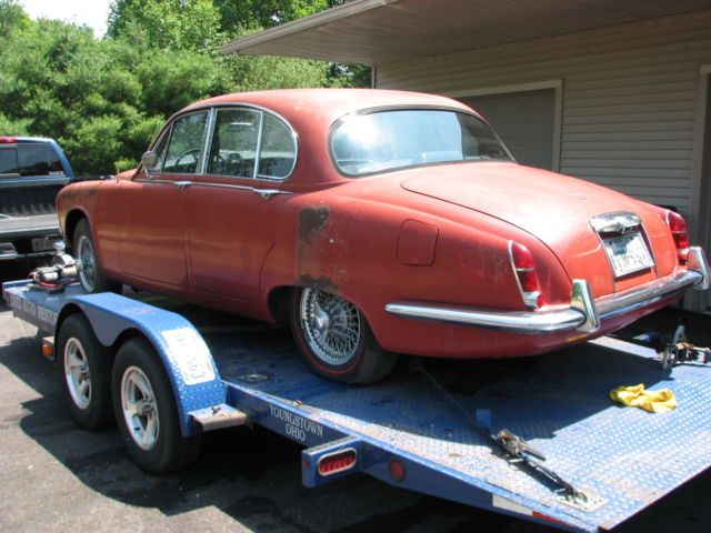 1966 Red Jaguar Other Sedan