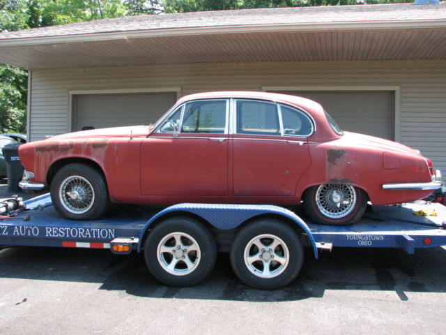 1966 Red Jaguar Other Sedan