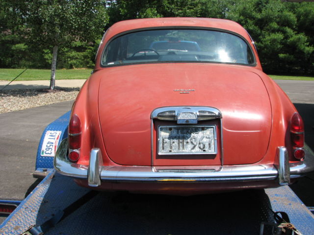 1966 Red Jaguar Other Sedan