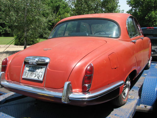 1966 Red Jaguar Other Sedan