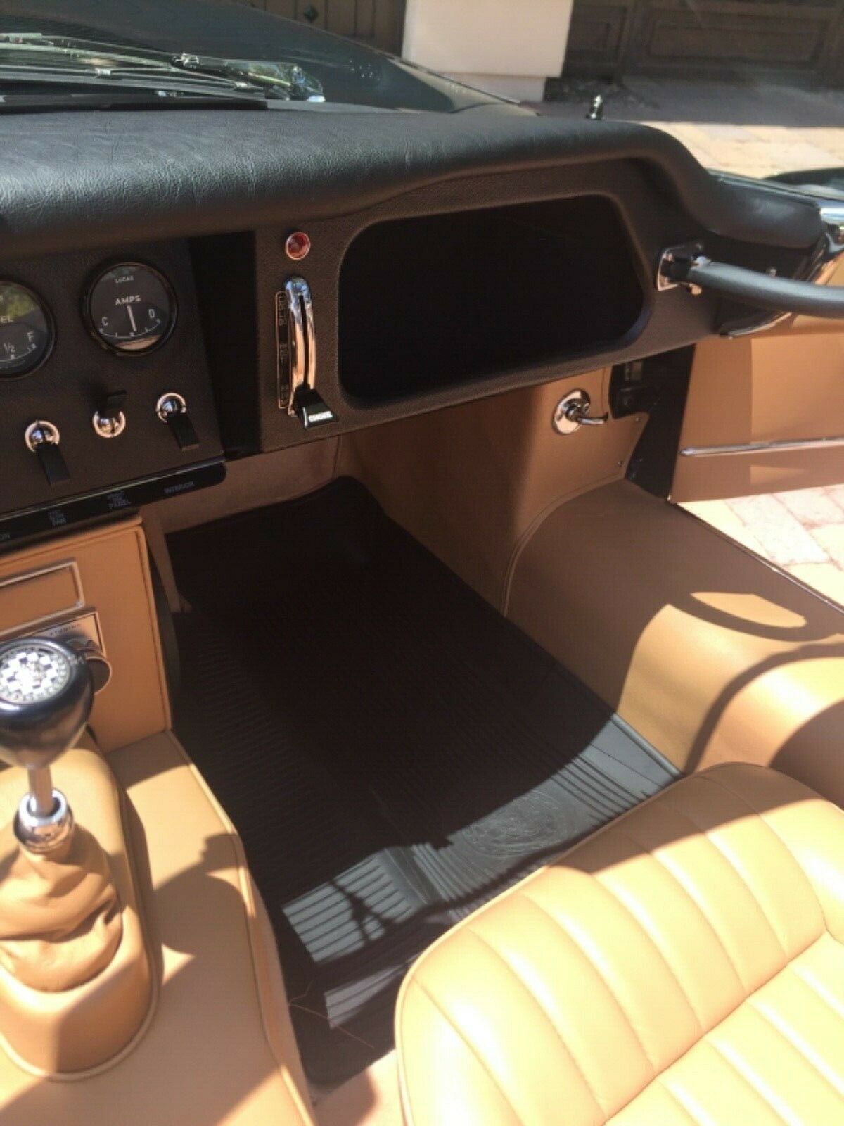 1966 Green Jaguar E-Type Convertible