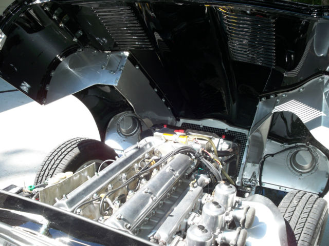 1966 Black Jaguar E-Type Convertible