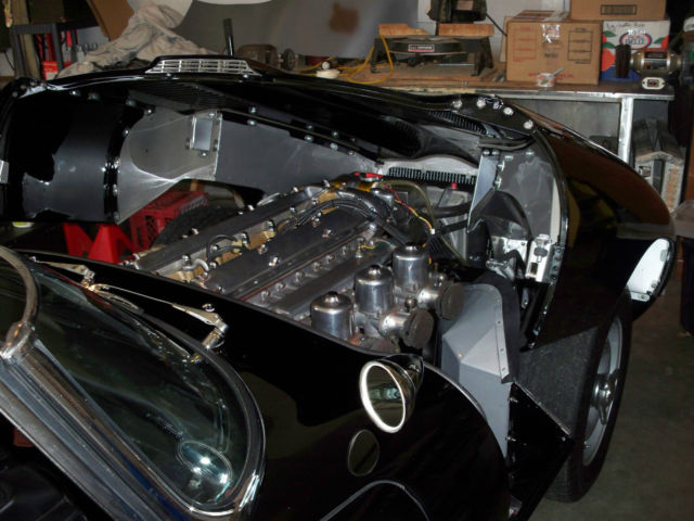 1966 Black Jaguar E-Type Convertible