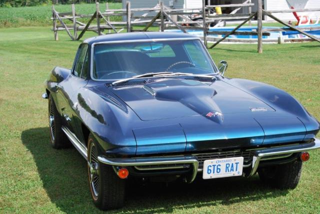 1966 Laguna Blue Chevrolet Corvette Coupe