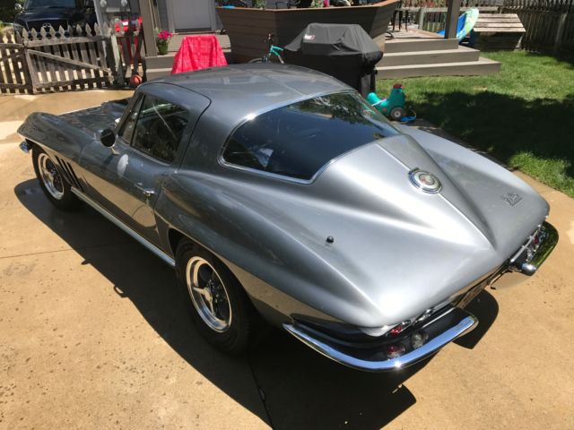 1966 Silver Chevrolet Corvette Coupe