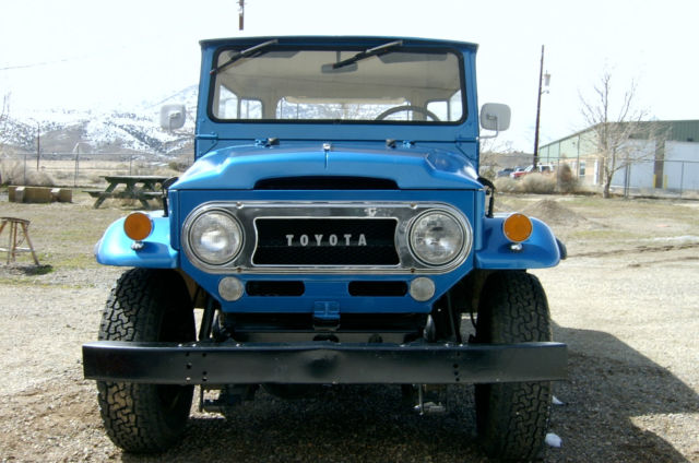 1966 Blue Toyota Land Cruiser