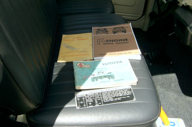 1966 Blue Toyota Land Cruiser