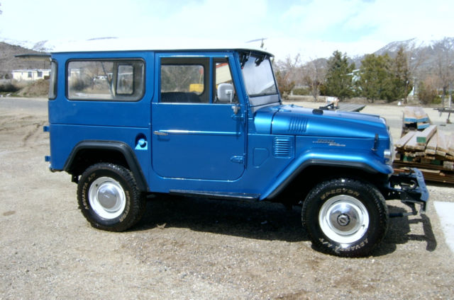 1966 Blue Toyota Land Cruiser