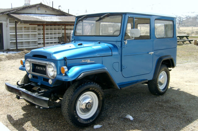 1966 Blue Toyota Land Cruiser
