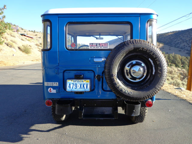 1966 Blue Toyota Land Cruiser