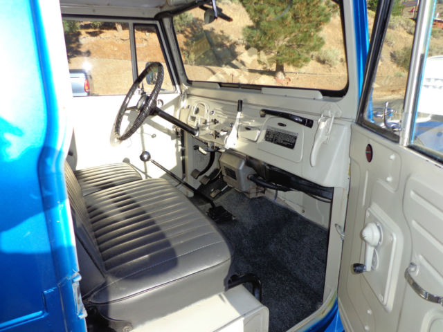1966 Blue Toyota Land Cruiser