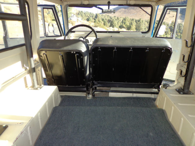 1966 Blue Toyota Land Cruiser