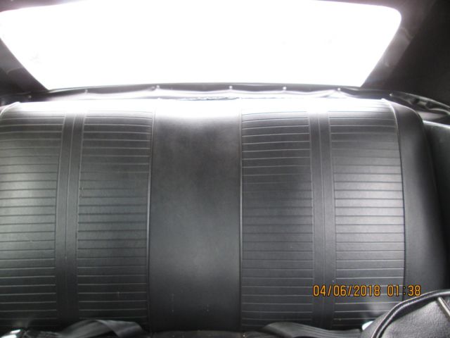 1966 Black Pontiac GTO Convertible