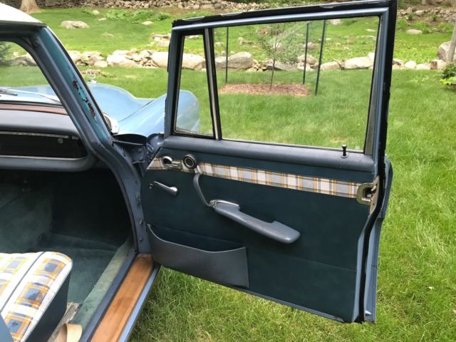 1966 Blue Mercedes-Benz 200-Series Sedan