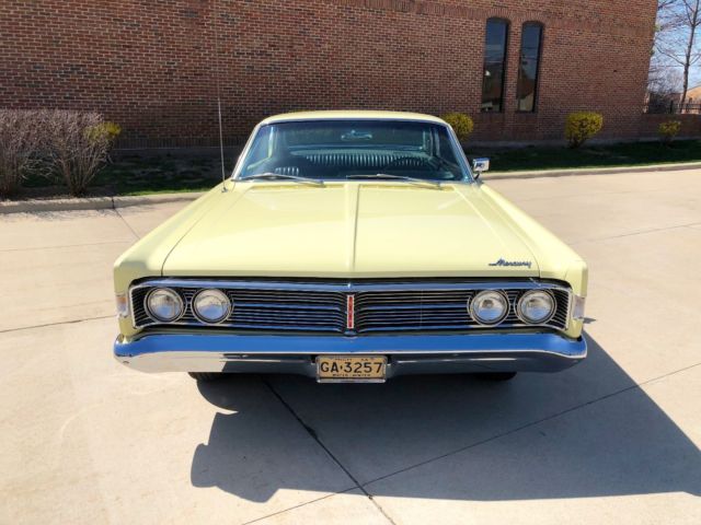 1966 Yellow Mercury Mercury Coupe