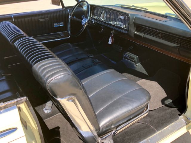 1966 Yellow Mercury Mercury Coupe