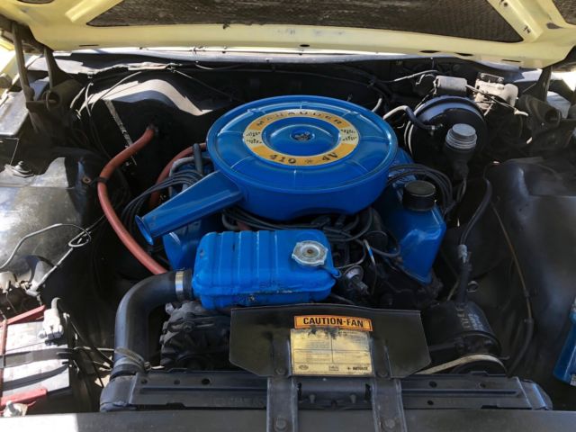 1966 Yellow Mercury Mercury Coupe