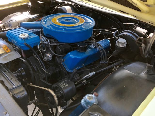 1966 Yellow Mercury Mercury Coupe