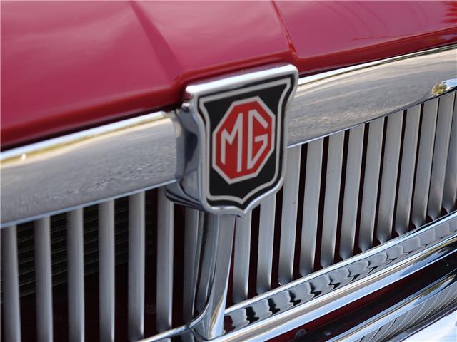 1966 Red MG MGB Convertible