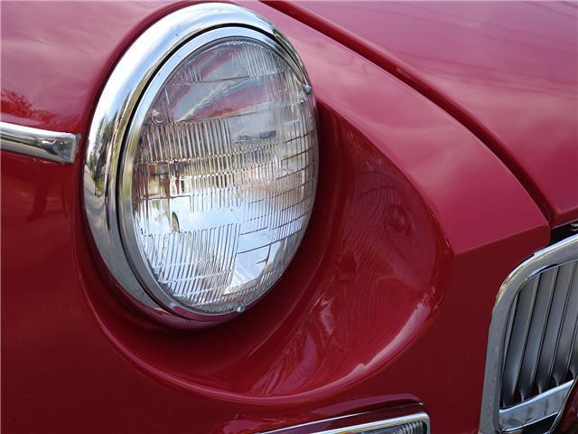 1966 Red MG MGB Convertible