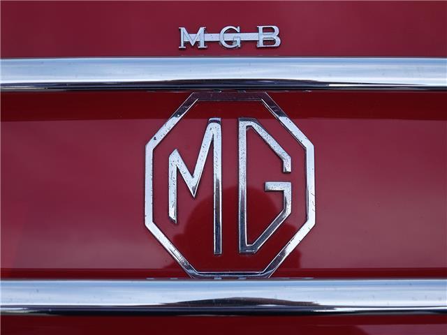 1966 Red MG MGB Convertible