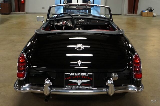 1966 Black MG MGB Roadster