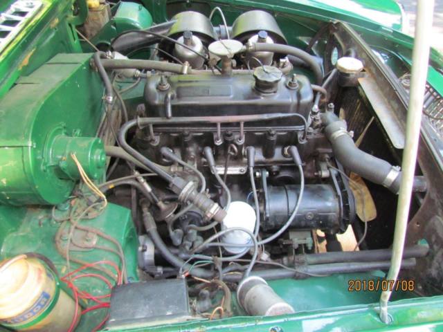 1966 Green MG MGB Convertible