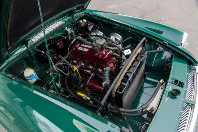 1966 Green MG MGB Roadster