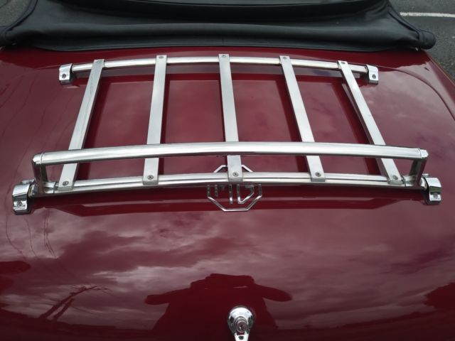 1966 Burgundy MG MGB Convertible